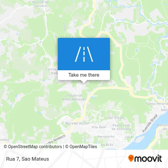 Rua 7 map