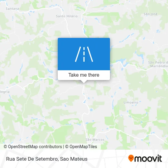 Rua Sete De Setembro map