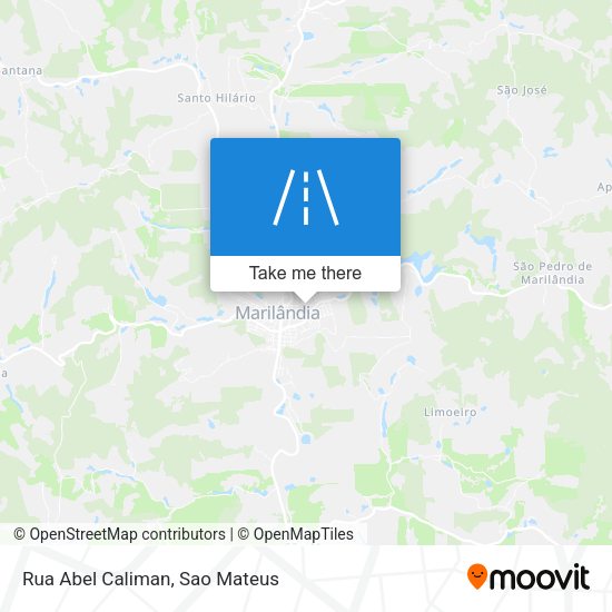 Rua Abel Caliman map
