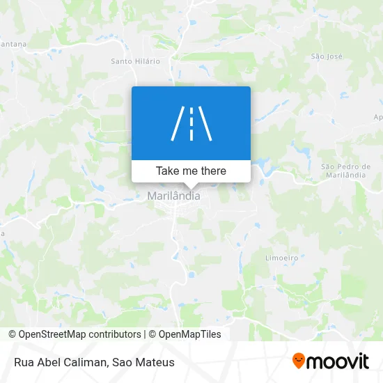 Rua Abel Caliman map