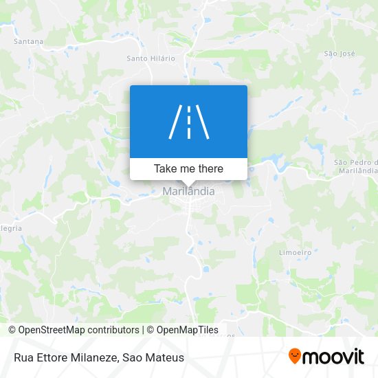 Rua Ettore Milaneze map