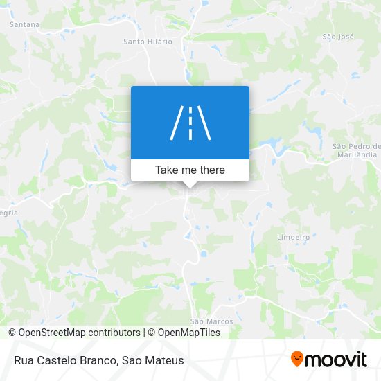 Rua Castelo Branco map