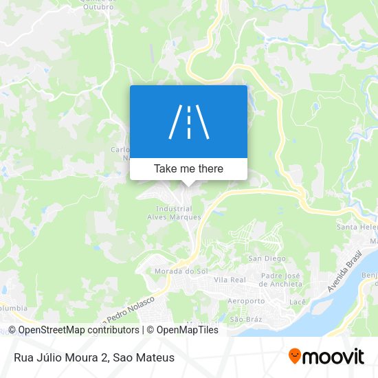 Rua Júlio Moura 2 map