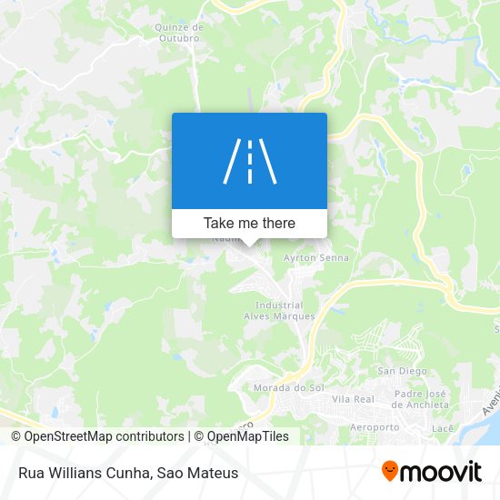 Rua Willians Cunha map