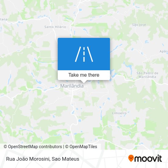 Rua João Morosini map