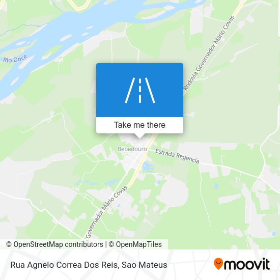 Rua Agnelo Correa Dos Reis map