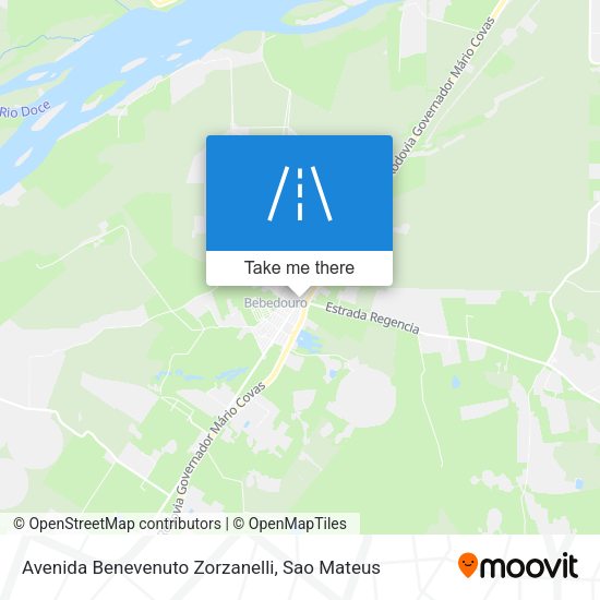 Avenida Benevenuto Zorzanelli map