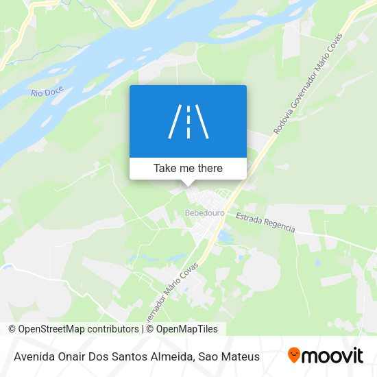Avenida Onair Dos Santos Almeida map