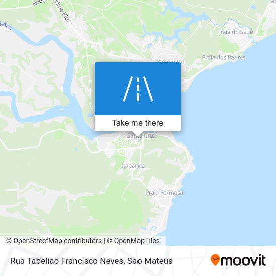 Rua Tabelião Francisco Neves map