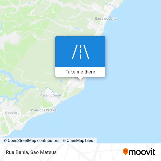 Rua Bahia map