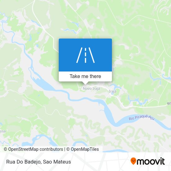 Rua Do Badejo map