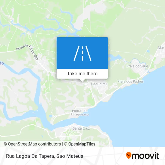 Rua Lagoa Da Tapera map