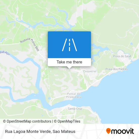 Rua Lagoa Monte Verde map