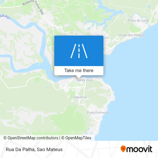 Rua Da Palha map