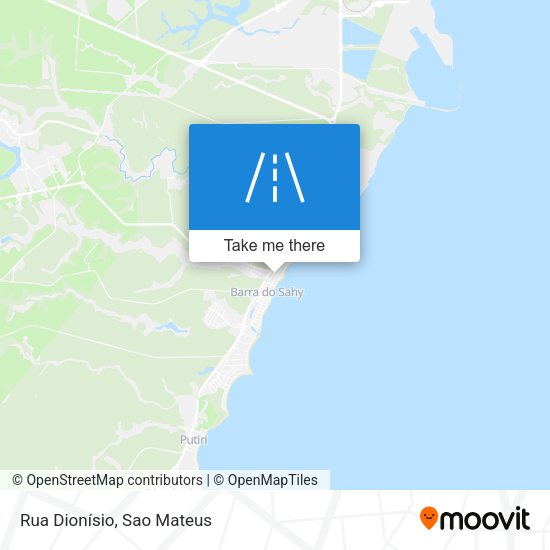 Rua Dionísio map