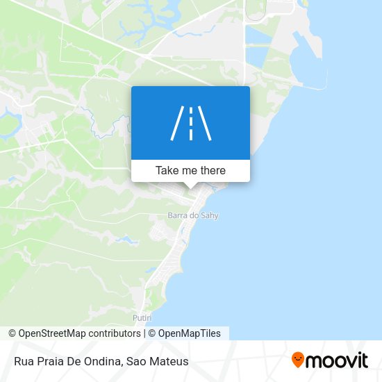 Rua Praia De Ondina map