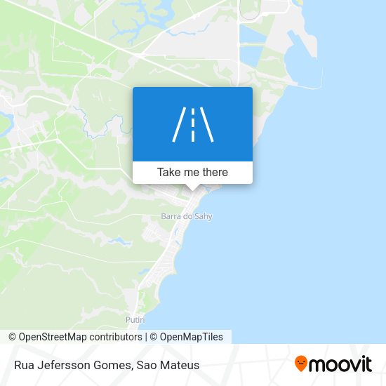 Rua Jefersson Gomes map