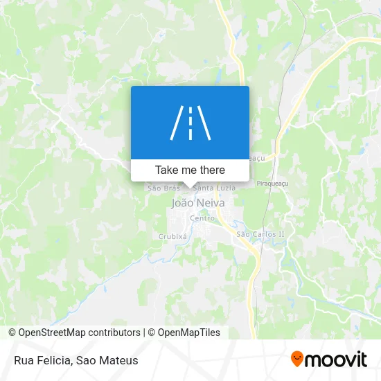 Rua Felicia map