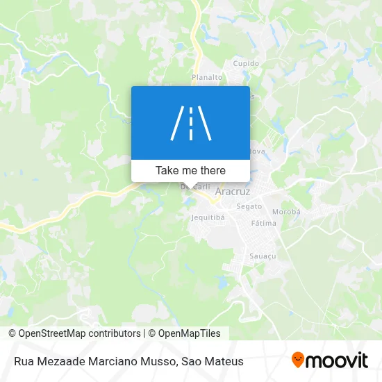 Rua Mezaade Marciano Musso map
