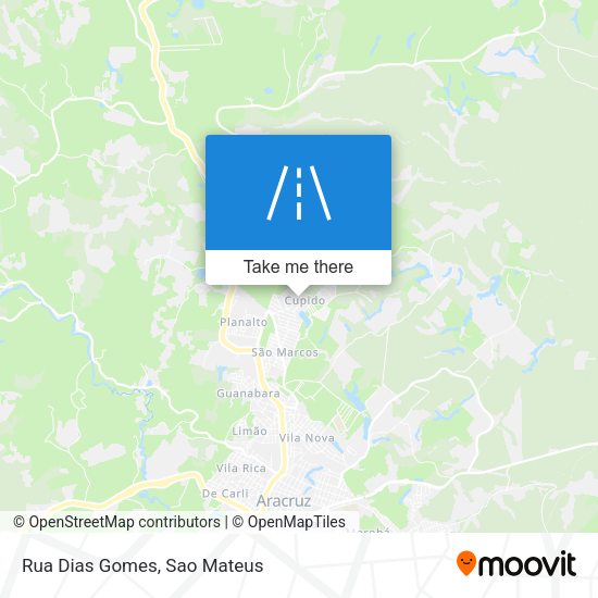 Rua Dias Gomes map