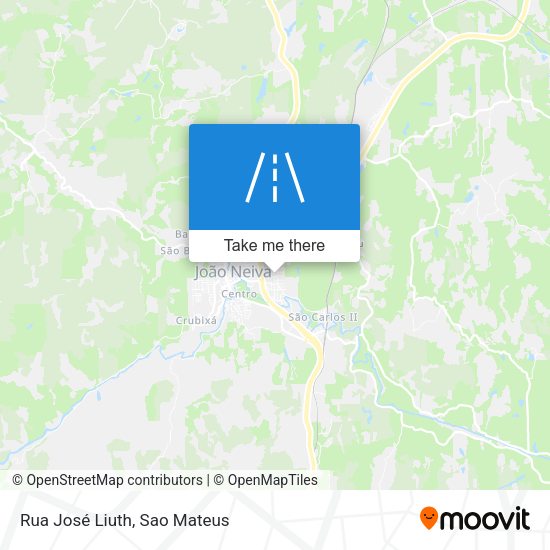 Rua José Liuth map
