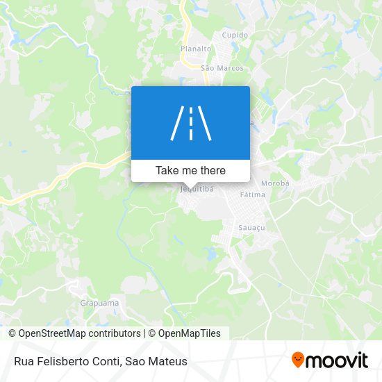 Rua Felisberto Conti map