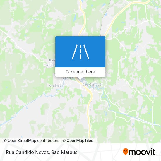 Rua Candido Neves map