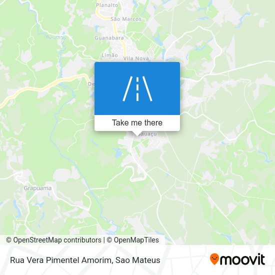 Rua Vera Pimentel Amorim map