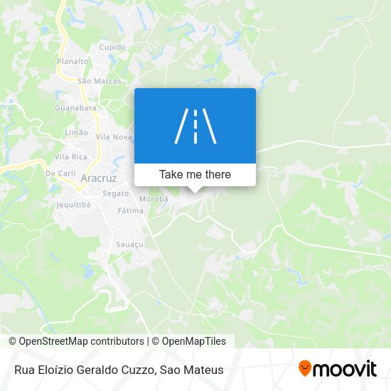 Rua Eloízio Geraldo Cuzzo map