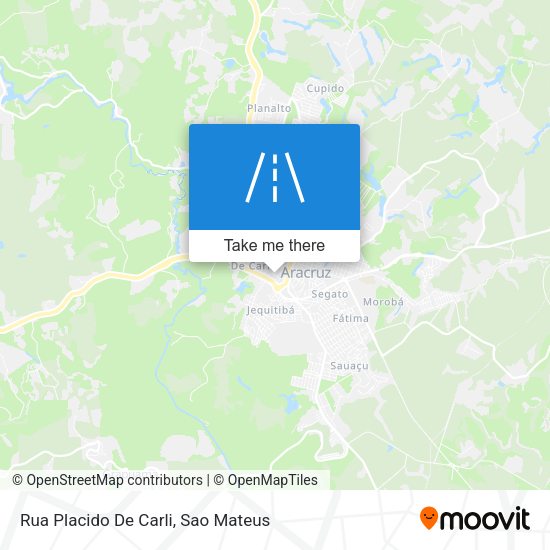 Rua Placido De Carli map