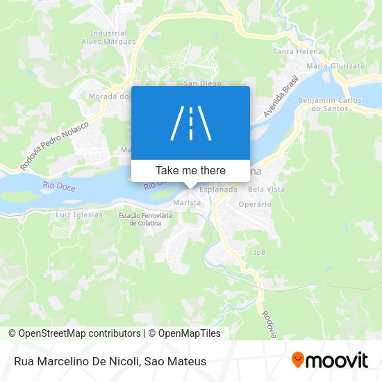 Rua Marcelino De Nicoli map