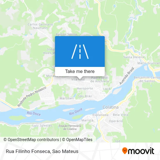 Rua Filinho Fonseca map
