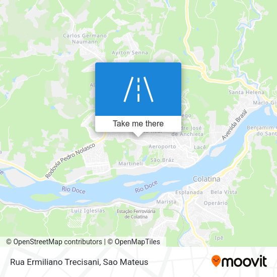 Rua Ermiliano Trecisani map