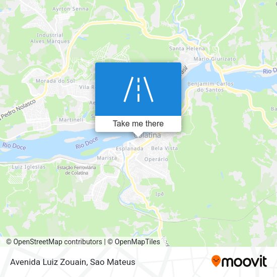 Avenida Luiz Zouain map