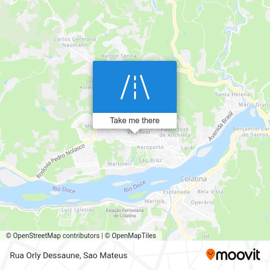 Rua Orly Dessaune map