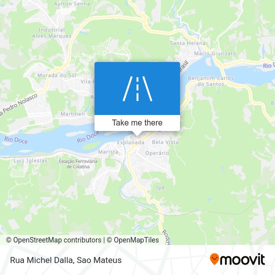 Rua Michel Dalla map