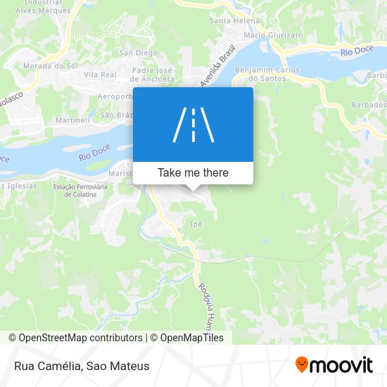 Rua Camélia map