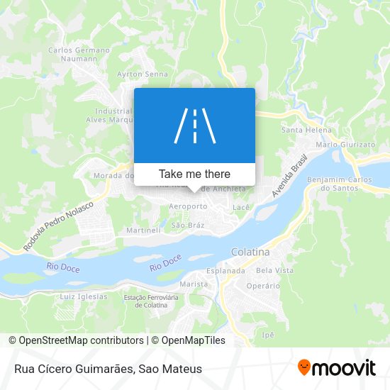 Rua Cícero Guimarães map