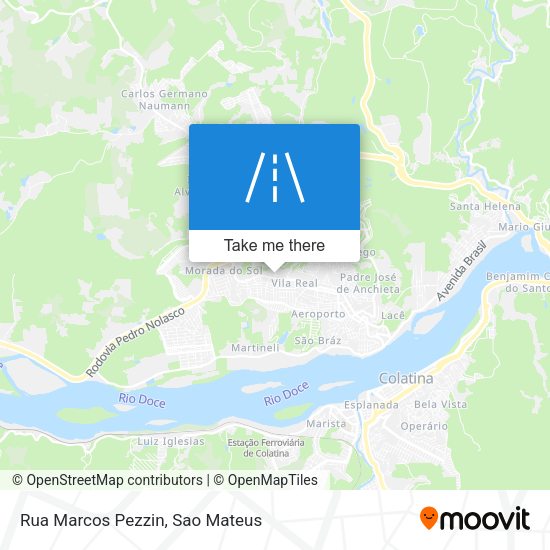 Rua Marcos Pezzin map