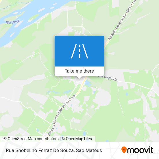 Rua Snobelino Ferraz De Souza map
