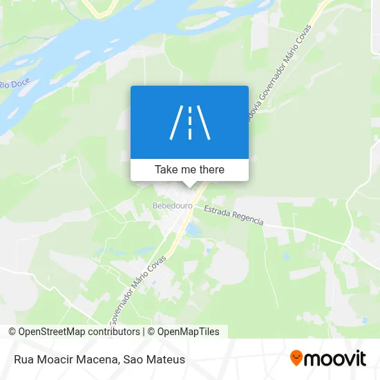 Rua Moacir Macena map