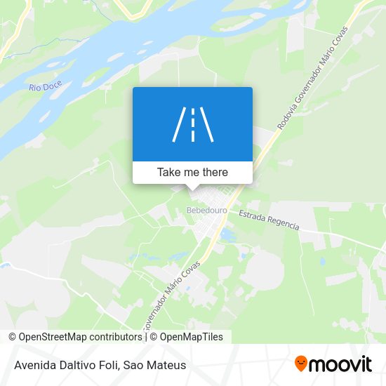 Avenida Daltivo Foli map