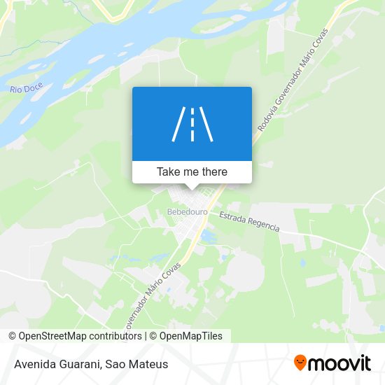 Avenida Guarani map
