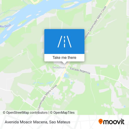 Avenida Moacir Macena map