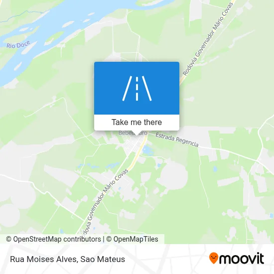Rua Moises Alves map