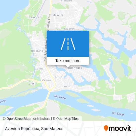 Avenida República map