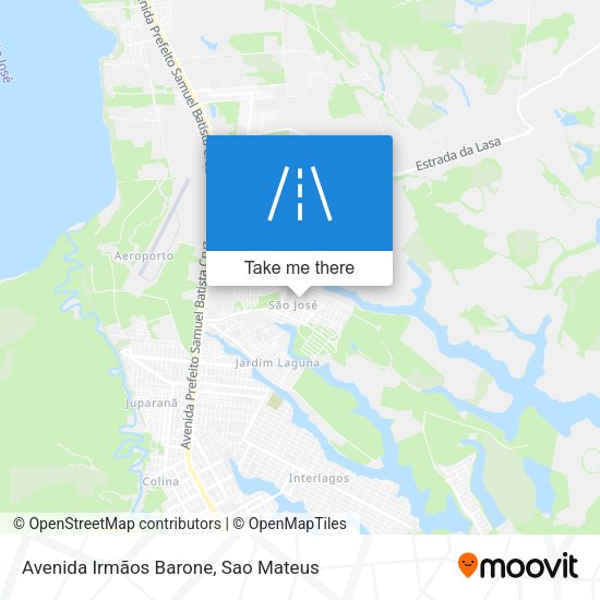 Avenida Irmãos Barone map