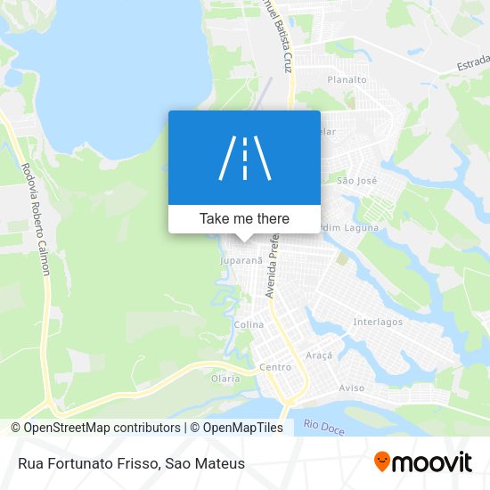 Rua Fortunato Frisso map
