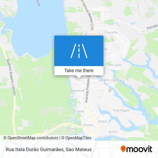 Rua Itala Durão Guimarães map