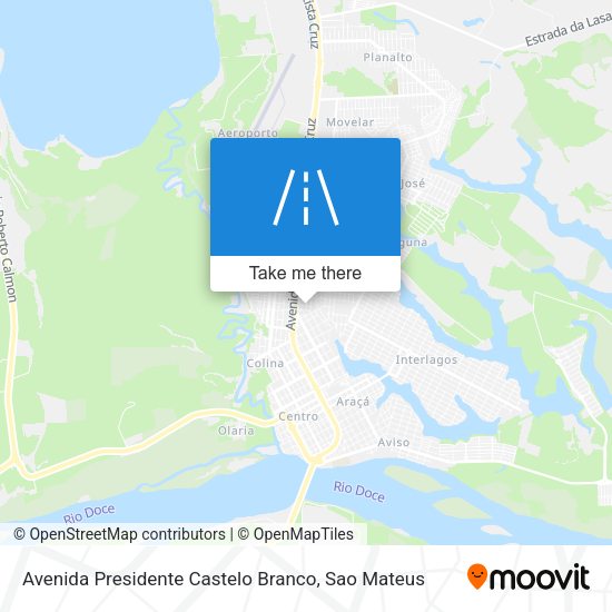 Avenida Presidente Castelo Branco map
